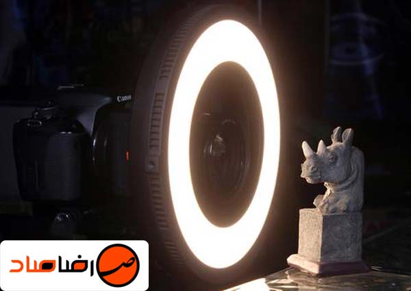 ساخت رینگ لایت ماکرو زرد