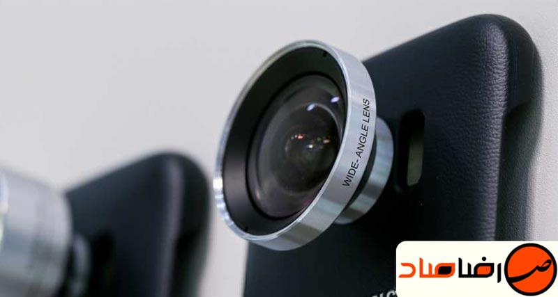 لنز دوربین گوشی موبایل