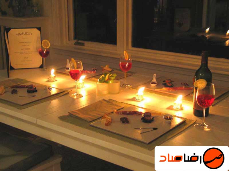 عکاسی با نور شمع