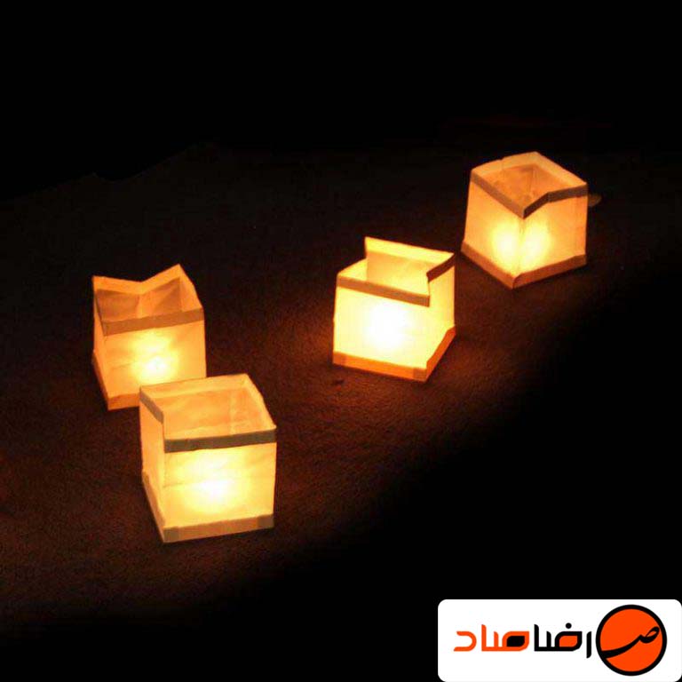 عکاسی با نور شمع