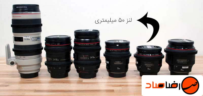 آموزش عکاس با لنز 50 میلیمتری